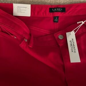 Ralph Lauren crop denim pants size 16